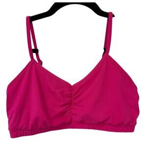 Handful Pink Versatile Adjustable Straps SportsBra Large Activewear Athleisure